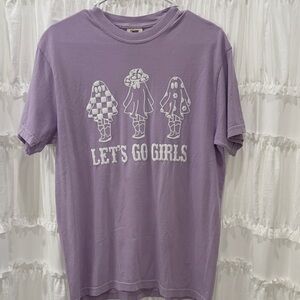 Let's Go Girls festive shirt